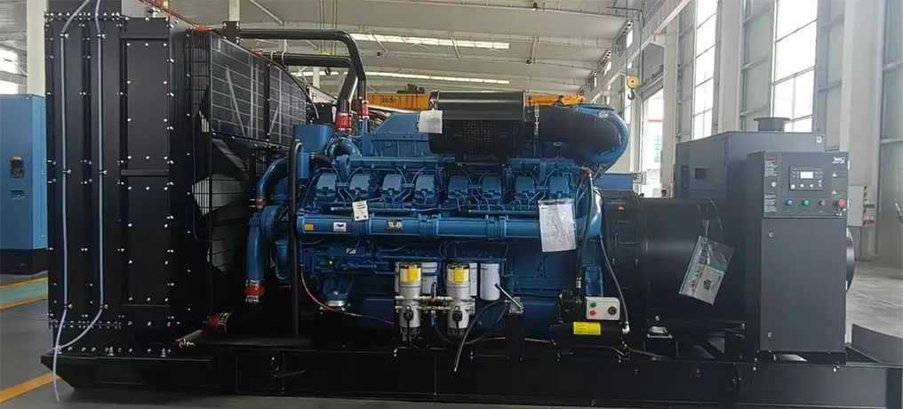 Дизельная электростанция ЭТРО мощность 2600 кВт/2,6 МВт ДГУ ЭТРО мощность 2600 кВт/2,6 МВт выполнен на базе двигателя Baudouin