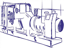 ДЭС (ДГУ) ЭТРО АД 800-Т400  изготовлены с двигателем Cummins KTA38-G5 от российского производителя завода «Электроагрегат» Дизель-генераторы в Томске ЭТРО АД 800-Т400 с двигателем Cummins KTA38-G5 от российского производителя